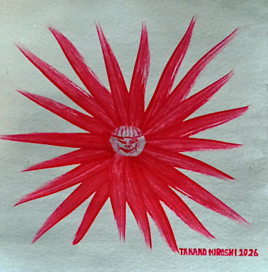 銀空赤色笑顔爆発