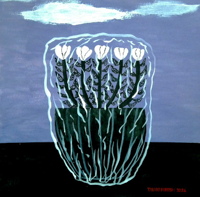 ビニール袋に・・