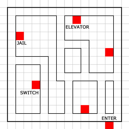 14階建てビル1F