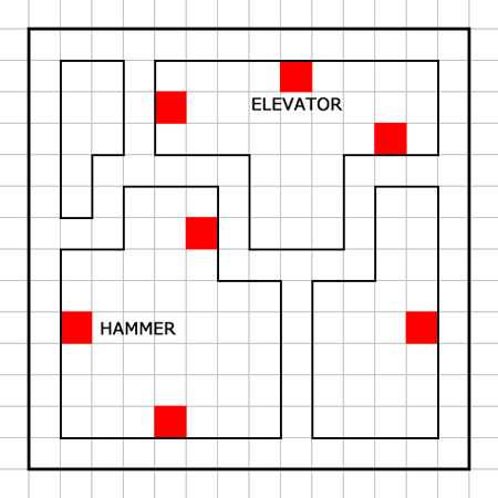 14階建てビル13F