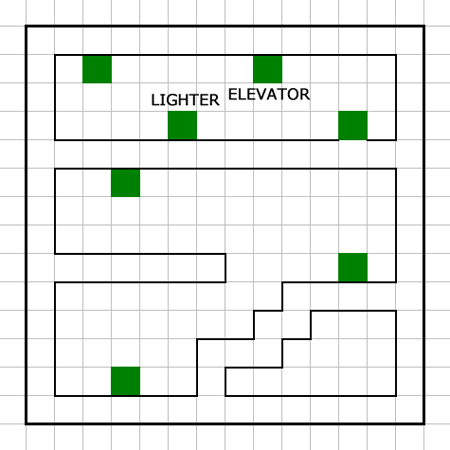 14階建てビル7F