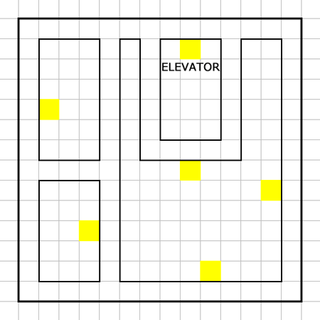 20階建てビル14F