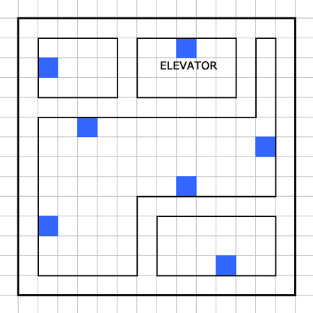 20階建てビル16F