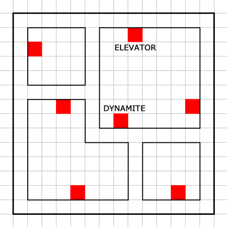 20階建てビル17F